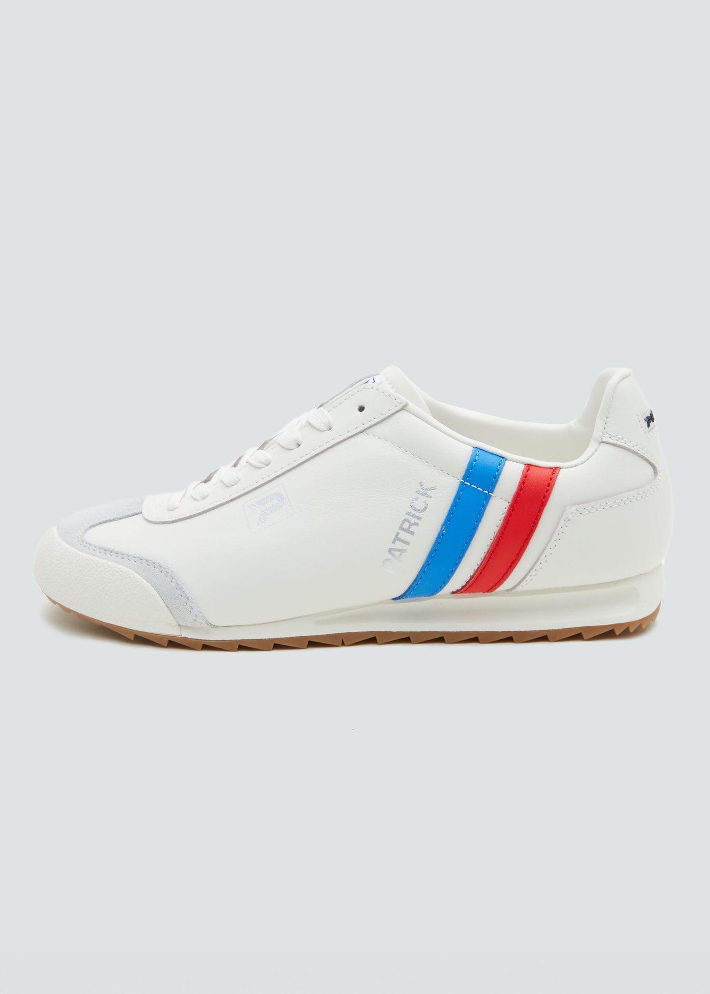 Patrick Liverpool Trainer - White/Blue/Red - Side