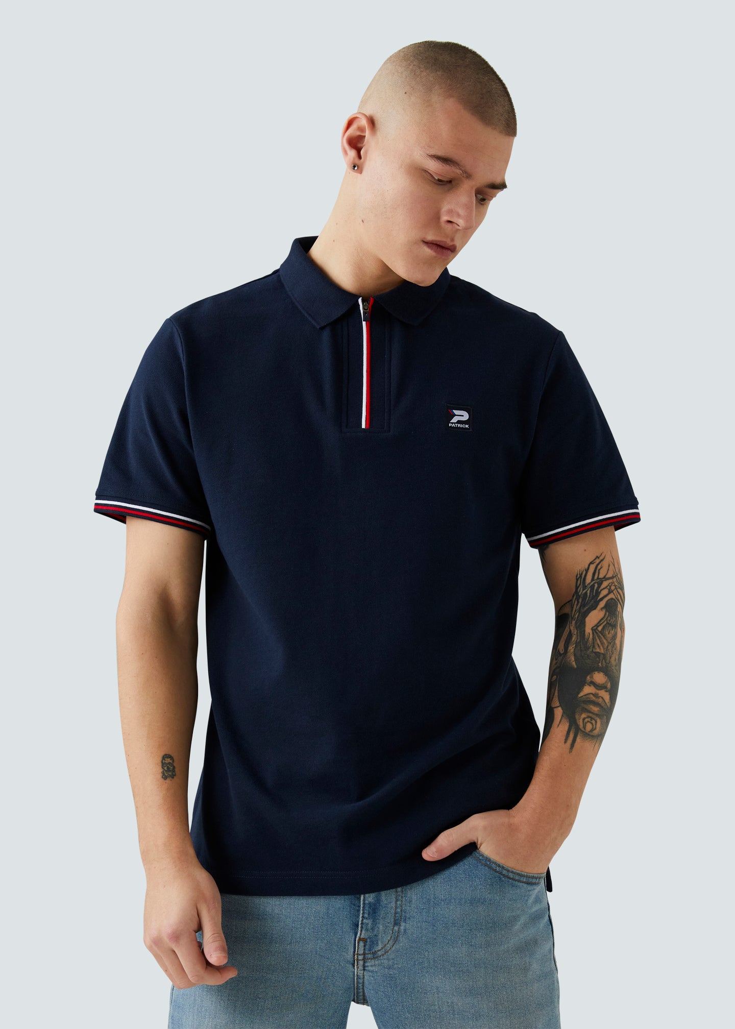 Papin Polo Shirt Patrick – Navy 
